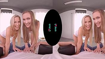 vrhush naughty threesome with lola myluv and stacy cruz riding and doggystyle