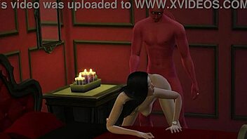 i can't stop fucking the devil in this 3d hentai