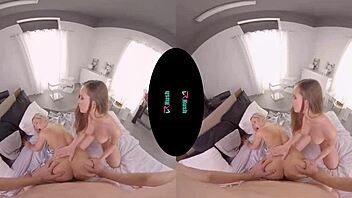 vrhush naughty threesome with lola myluv and stacy cruz riding and doggystyle