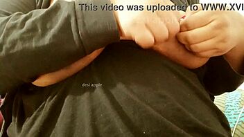 nepali girl shows off huge tits