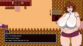 Japanese animation depicts a family affair at the local farm