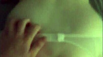 Amateur teen with big tits feels intense pleasure getting fucked hard