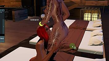 My First Steps on 3DXChat with a Ladyboy