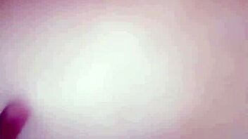 why is the fat milf getting on all fours?