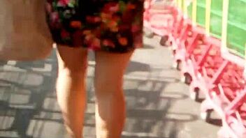 Milf With Big Asses On The Street, Looking So Sexy