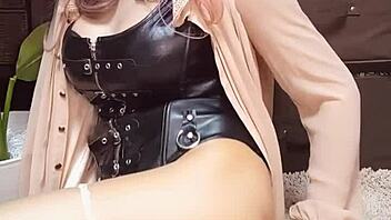 Pink Hair Man's Daughter In Individual Shoot Video For Assfucking And Crossdressing