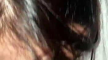 A voluptuous Latina friend passionately performs oral and deepthroating techniques on a well-endowed partner.