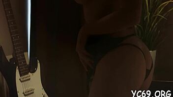 is this teen gal a perfect rider in bed?