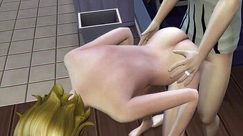 OMG, This 3D Anime Alien Is Sucking a Young Monster Cock So Good! 😲