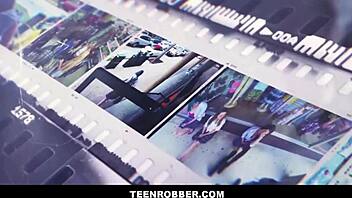 Teen Shoplifter Aliya Brynn Fucked by Officer After Search