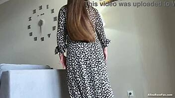 Heels, nylon, and ass worshiping in a hot sex scene