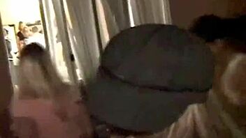 Sweaty college party turned into a wild lesbian orgy