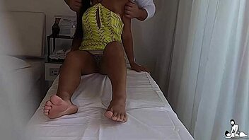 Latina Wife Caught With Massage Therapist