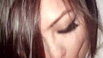 Sexy Chicana Gives Handjob and Deepthroats Big Cock.