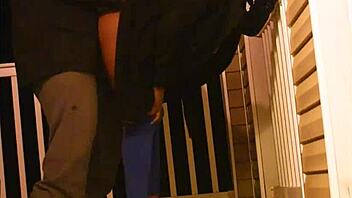 Does This Milf Suck Cock Outdoors at the Bar?