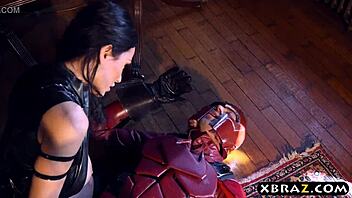 Magneto Feels Intense Pleasure Fucking Big-Tits Psylocke.