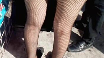 Milf With Big Asses On The Street, Looking So Sexy