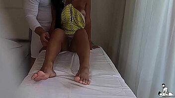 Latina Wife Caught With Massage Therapist