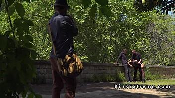 Can You Handle Spanish Hottie Gangbanged In Public