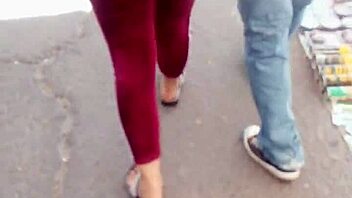 Milf With Big Asses On The Street, Looking So Sexy