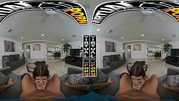 Metal Mouth Teen Fucked Hard in VR