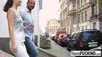 Selfie fun with pretty sofy turns into sex