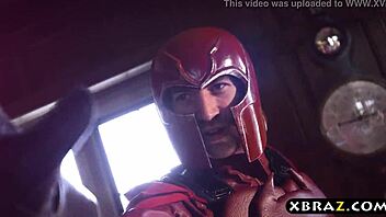 Magneto Feels Intense Pleasure Fucking Big-Tits Psylocke.