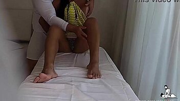 Latina Wife Caught With Massage Therapist