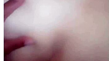 why is the fat milf getting on all fours?