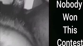 Whoever finishes first wins the contest.