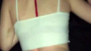 Cute petite girl takes boyfriends dick