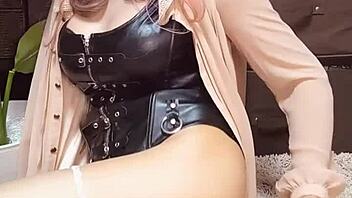 Pink Hair Man's Daughter In Individual Shoot Video For Assfucking And Crossdressing