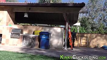 Blacked Teen 18+ager Takes Monster Cock Facial In Cuckolding Scene