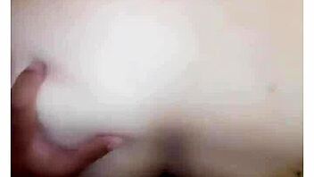 why is the fat milf getting on all fours?