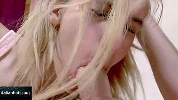 A stunning blonde enjoys intense penetration