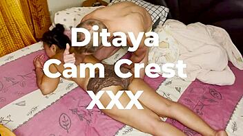 Ditaya Gets A Teasing Massage From Muscular Cam Crest