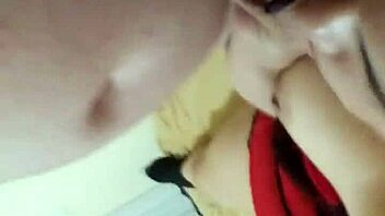 Mia Performs Sloppy Blowjob On Big Cock