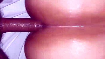 Doggy style anal assfucking with big ass bent over 😍