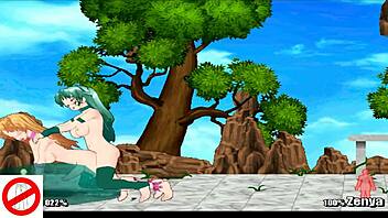 What's the title of this Hentai game featuring anime and adult content?