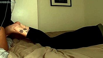 Sunny Grove Gives Intense Footjob