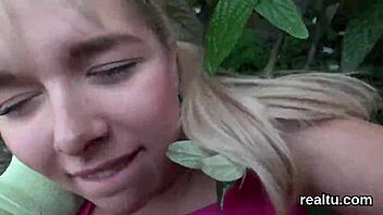 A stunning young Czech girl is teased in a store and then taken home for intense sex