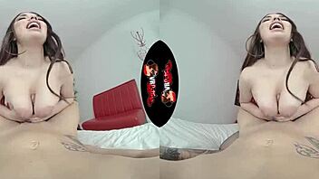 dian rius, big tit spanish babe from vrlatina, gets pounded in vr.