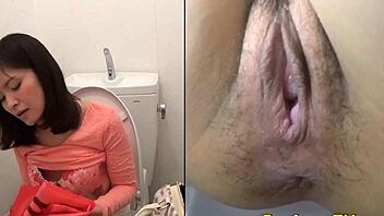 这个变态亚洲人怎么回事？裙底尿尿？她在挑逗还是只是狂野？