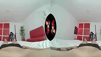 dian rius, big tit spanish babe from vrlatina, gets pounded in vr.