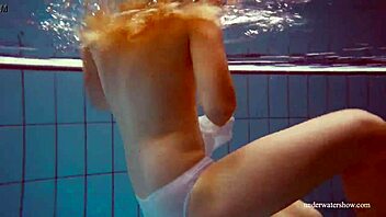 Melisa Darkowa, a hot young swimmer with a tight and hairless body