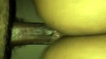 Black couple dominates with monster cock action!