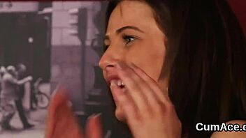 Kinky Babe Sucks And Gets Jizz Shot On Her Face