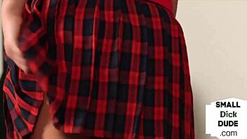 British blonde's humiliation in front of her friend and lover