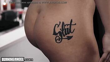 Tattooed Goddess Katrina Jade Licks Bar Owner's Cock