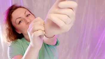 Asmr Surgical Gloves With Arya Grander
